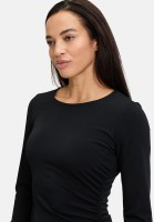 Cartoon Casual-Kleid mit Raffung