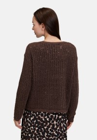 Betty Barclay Grobstrick-Pullover mit Pailletten