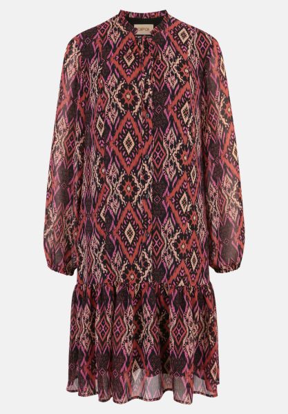 Cartoon Chiffonkleid mit Stufen