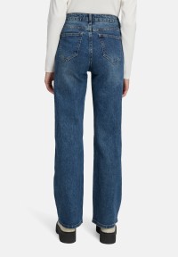 Cartoon Stretch-Jeans mit Strass