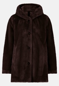 Betty Barclay Plüschjacke mit Kapuze