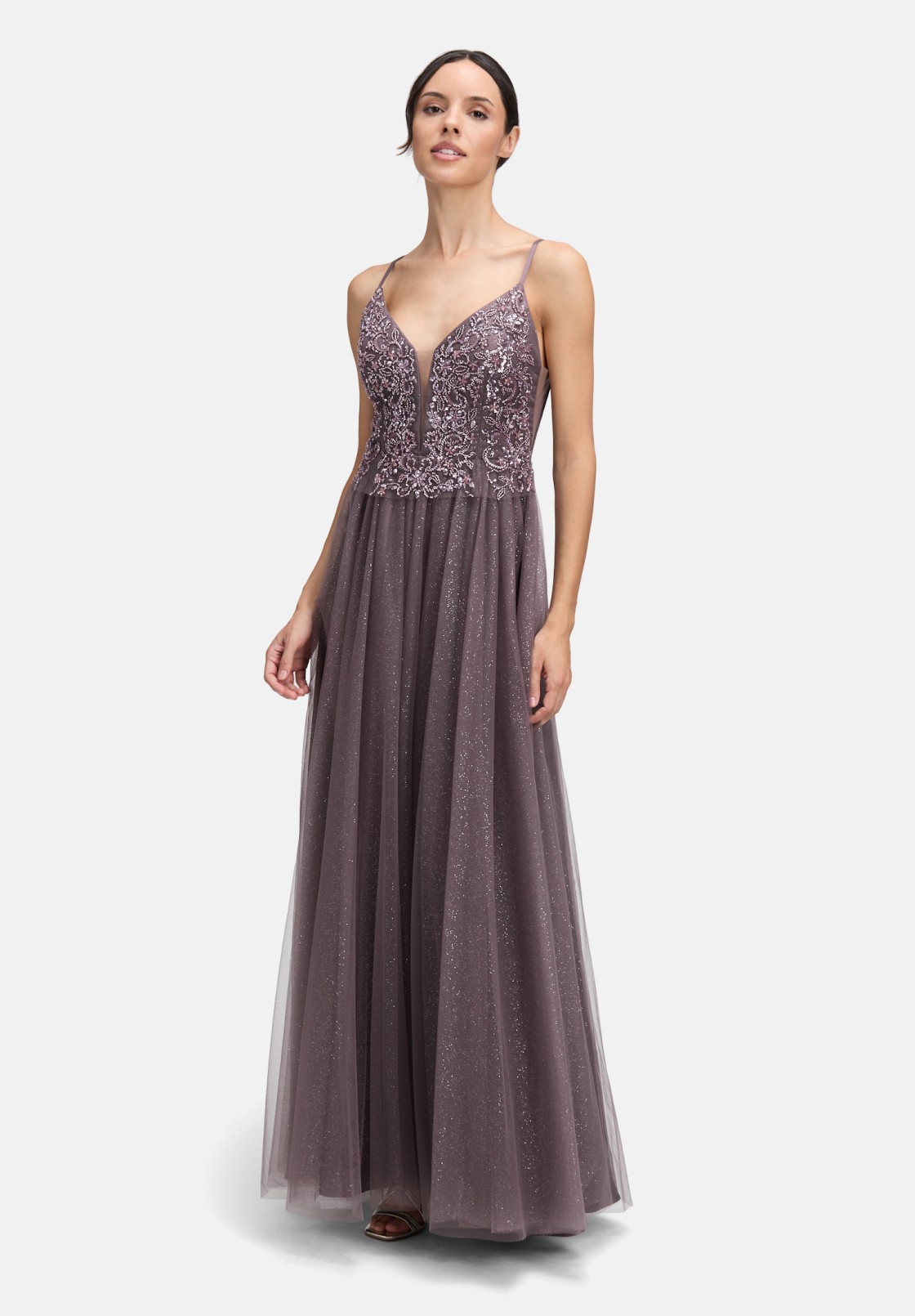 Vera Mont Abendkleid mit Stickerei