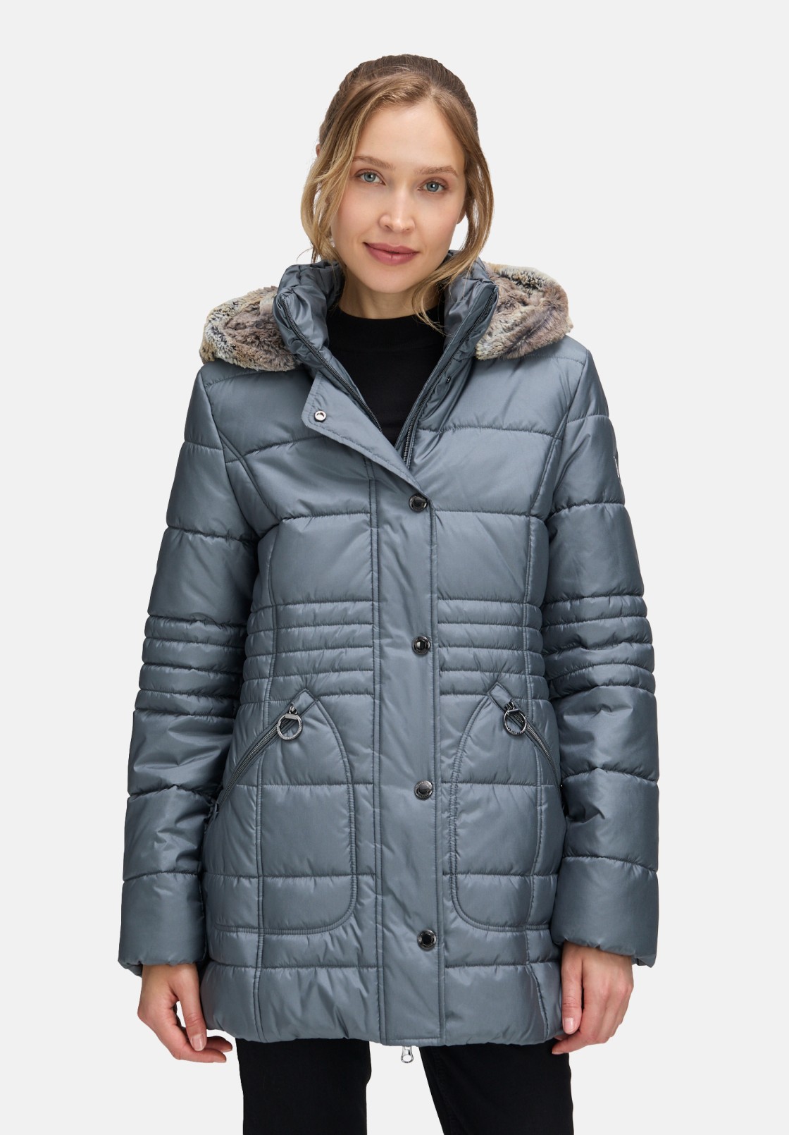 Betty Barclay Outdoorjacke mit abnehmbarer Kapuze