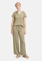 Cartoon Blusenshirt mit Muster