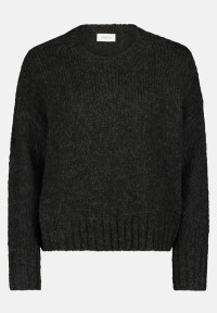 Cartoon Basic-Pullover mit Rundhalsausschnitt