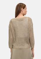 Betty Barclay Lochstrick-Pullover mit Pailletten