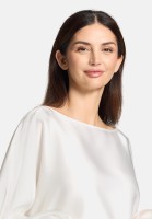 Betty Barclay Satin-Bluse mit U-Boot-Ausschnitt