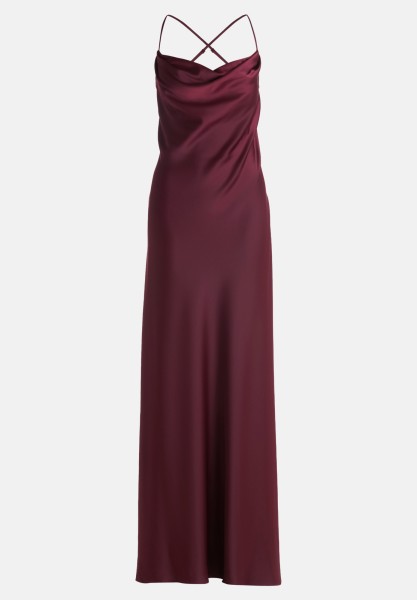 Vera Mont Abendkleid mit Wasserfallausschnitt