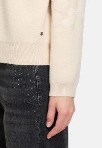 BETTY & CO Strickpullover mit Jacquard