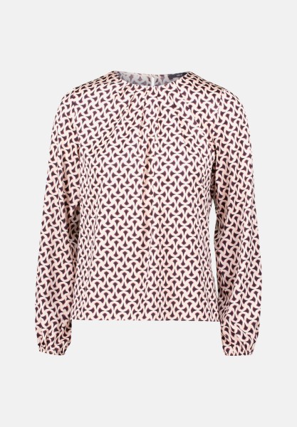 zero Satinbluse mit Druck | Betty Barclay