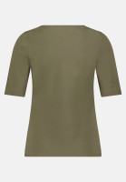 Cartoon Basic Shirt mit Rundhalsausschnitt