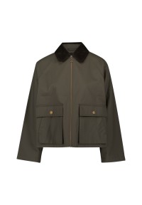 zero Jacke beschichtet mit Cordkragen | Betty Barclay