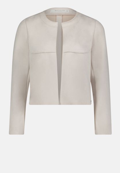 BETTY & CO Blazer Jacke ohne Verschluss kaufen | Betty Betty & Co Blazer Jacke ohne Verschluss Blazer beige Damen
