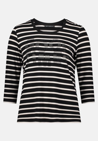 Betty Barclay Ringelshirt mit Schmucksteinen