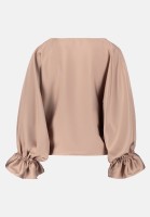 Vera Mont Satin-Bluse mit Fledermausärmeln