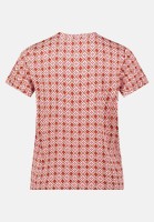 Cartoon Blusenshirt mit Rüschen