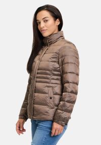 Cartoon Steppjacke mit abnehmbarer Kapuze