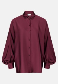 Vera Mont Satin-Bluse mit Kragen