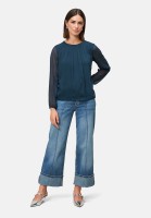 zero Blusenshirt mit transparenten Ärmeln | Betty Barclay