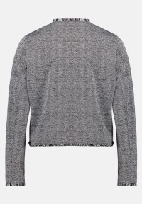 BETTY & CO Jerseyjacke mit Fransen