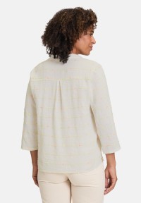 Cartoon Casual-Bluse mit Lurexfaden
