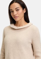 Cartoon Strickpullover mit Rüschen