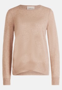 Cartoon Kaschmir-Pullover mit Rundhalsausschnitt