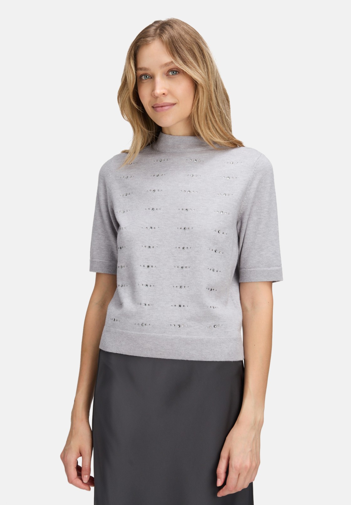 Betty Barclay Feinstrickpullover mit Stehkragen