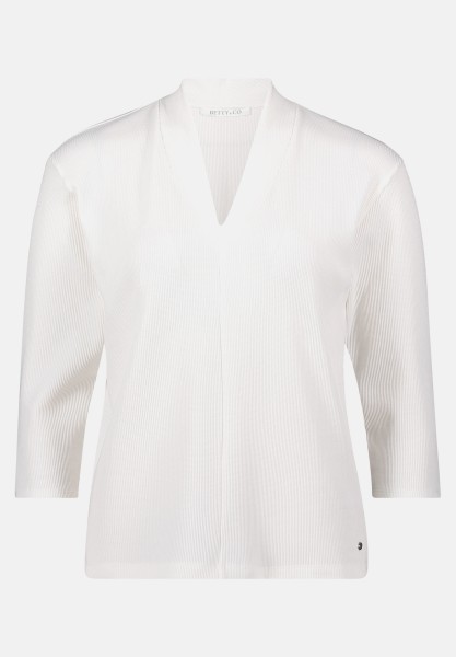 BETTY & CO Casual-Shirt mit V-Ausschnitt