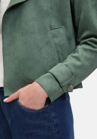 Cartoon Casual-Jacke mit Taschen