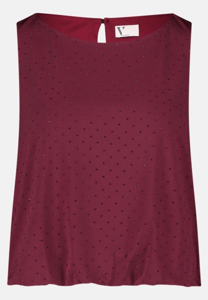 Vera Mont Blusentop im Glitzer-Look