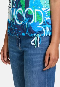 Betty Barclay Printshirt mit Tunnelzug
