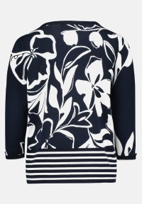 Betty Barclay Feinstrickpullover mit Blumenprint