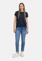 Betty Barclay Halbarm-Shirt mit Schleifenknoten