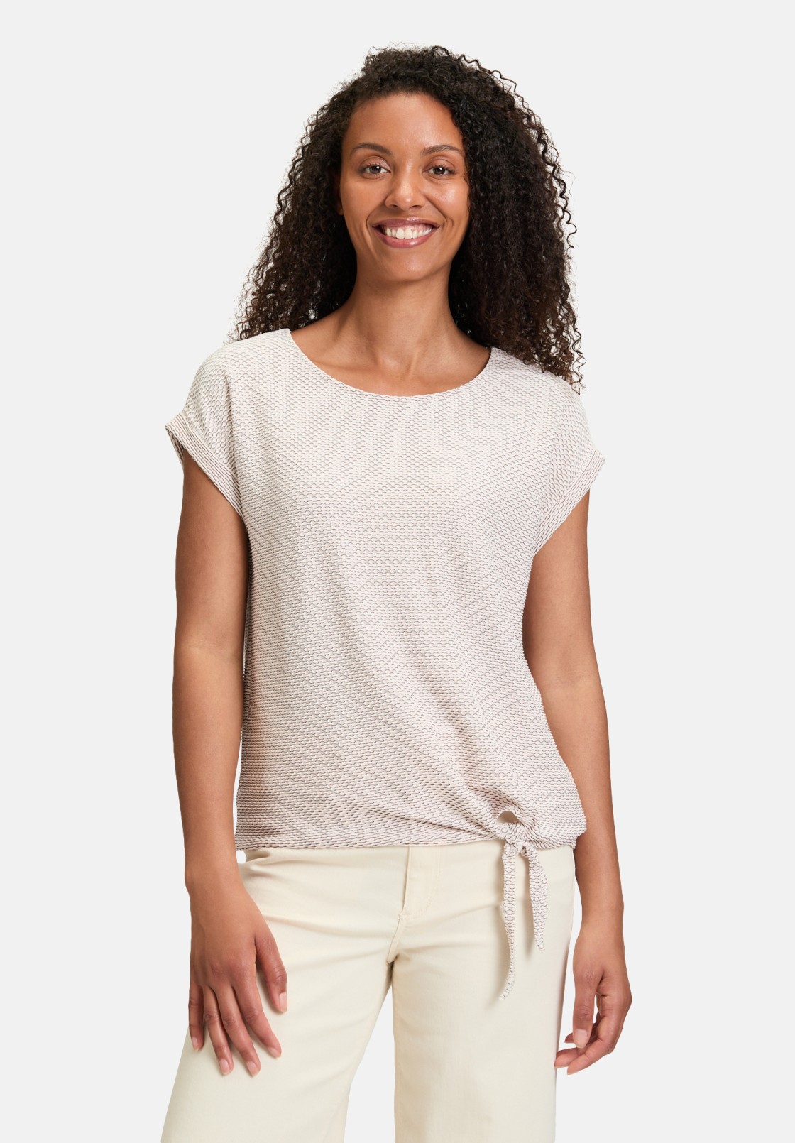 BETTY & CO Casual-Shirt mit Wellenstruktur