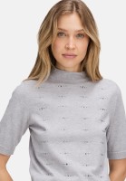 Betty Barclay Feinstrickpullover mit Stehkragen
