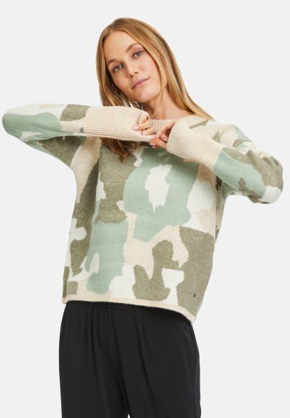 BETTY & CO Strickpullover mit Rundhalsausschnitt
