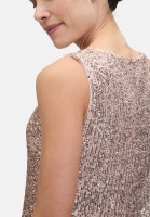Vera Mont Pailletten-Top ohne Arm