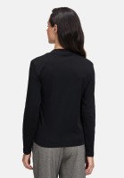 Cartoon Langarm-Shirt mit Kragen