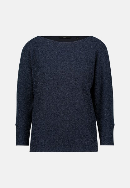 zero Glitzershirt mit U-Boot Ausschnitt | Betty Barclay