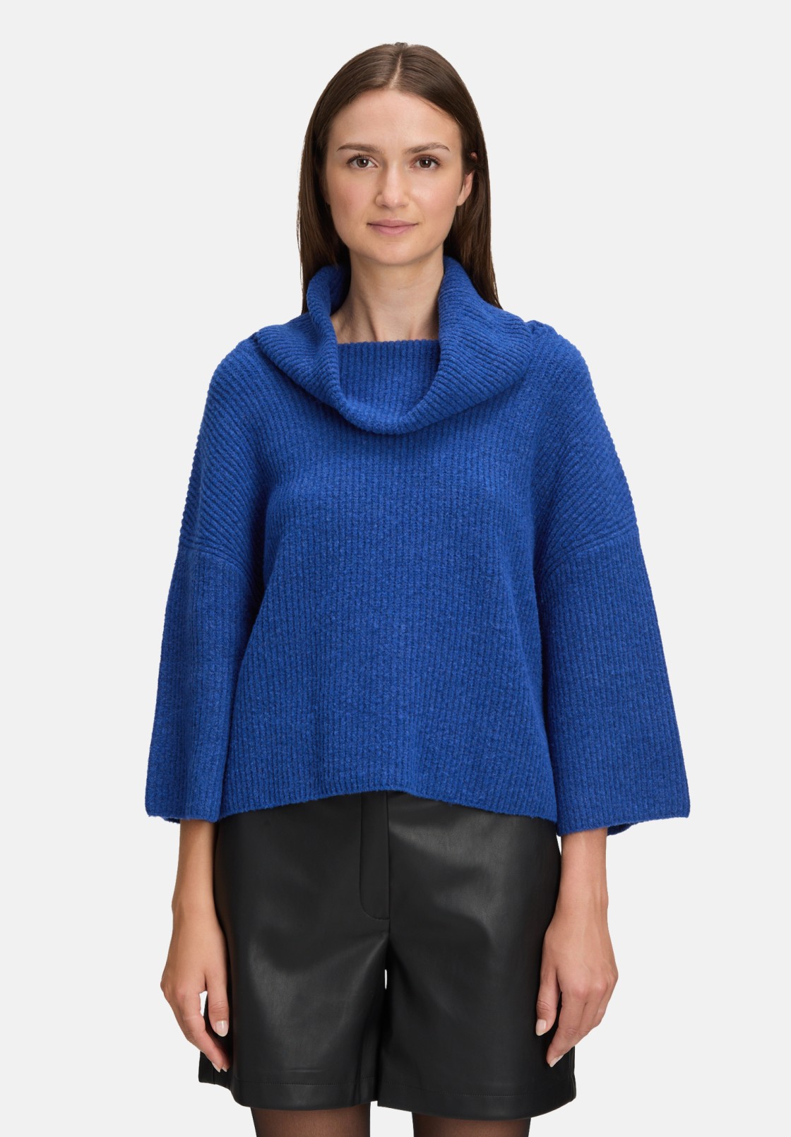 BETTY & CO Strickpullover mit Kragen