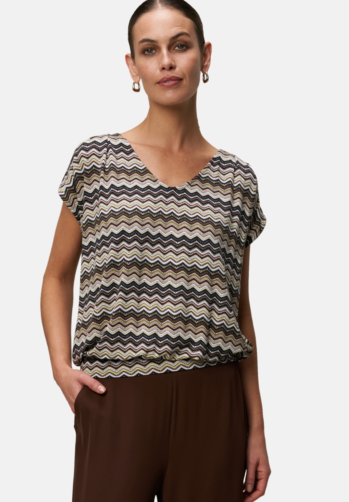 zero Shirt mit Zickzackmuster | Betty Barclay