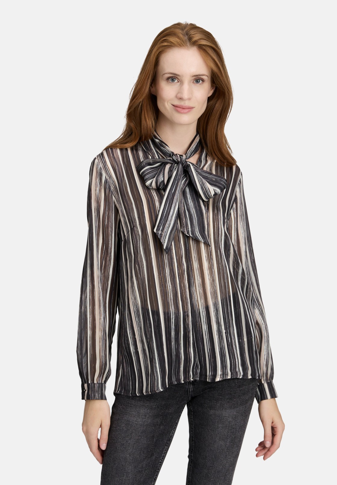 Betty Barclay Schlupfbluse mit Schleifenknoten