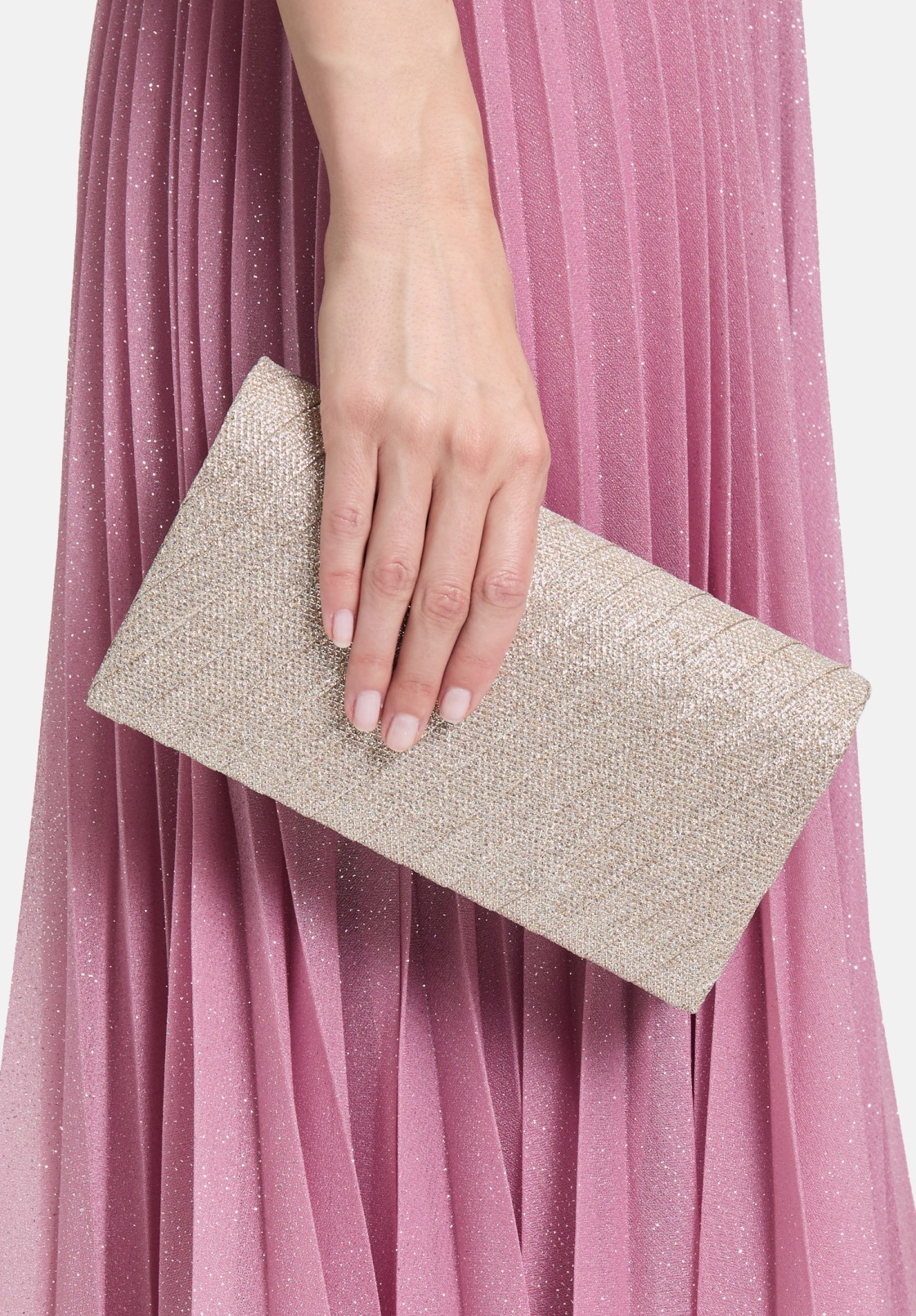 Vera Mont Clutch-Tasche im Glitzer-Look