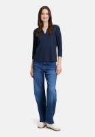 BETTY & CO Casual-Shirt mit V-Ausschnitt