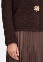 Cartoon Cardigan mit Kragen