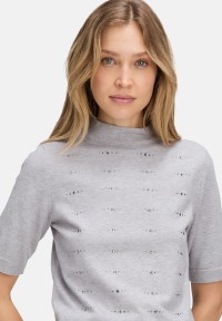 Betty Barclay Feinstrickpullover mit Stehkragen