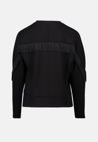 zero Sweatshirt mit Fransen | Betty Barclay