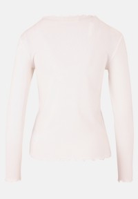 Cartoon Langarm-Shirt mit Kragen