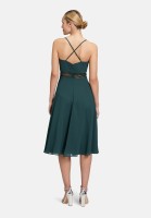 Vera Mont Cocktailkleid mit Wasserfallausschnitt